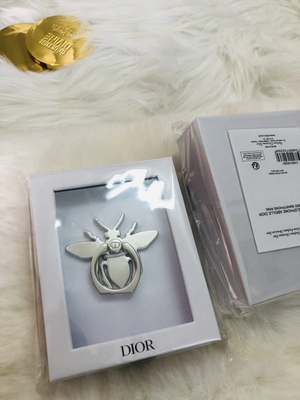 Star&Bee Cell Phone Ring-Gold&Silver Color-New in Box - Image 6