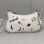 X Observed Teri Shoulder Bag Gold/Chalk/Novelty Print CU388