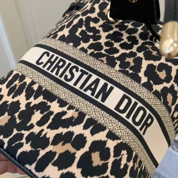 Women's Leopard Print Handbag - Image 5