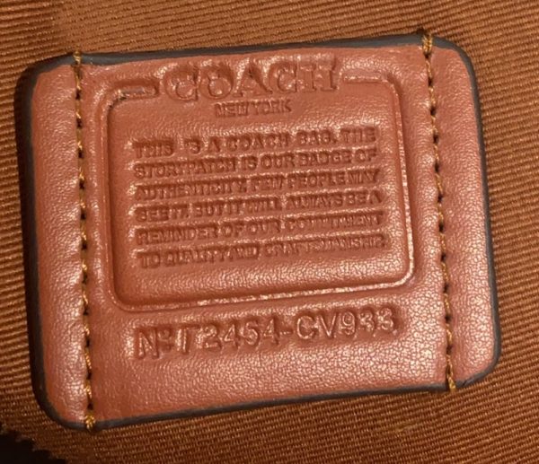 Teri Shoulder Bag Signature Canvas Light Brown CV933 - Image 9