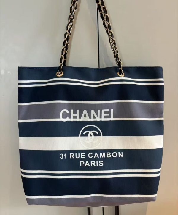 Tote Bag Multicolor Stripes - Image 7
