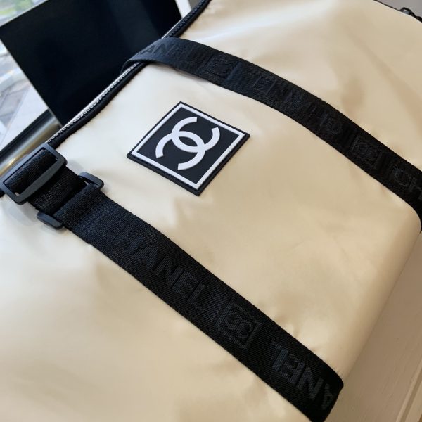 Novelty Duffel Weekender Travel Sports Duffle Bag Ivory NEW - Image 3