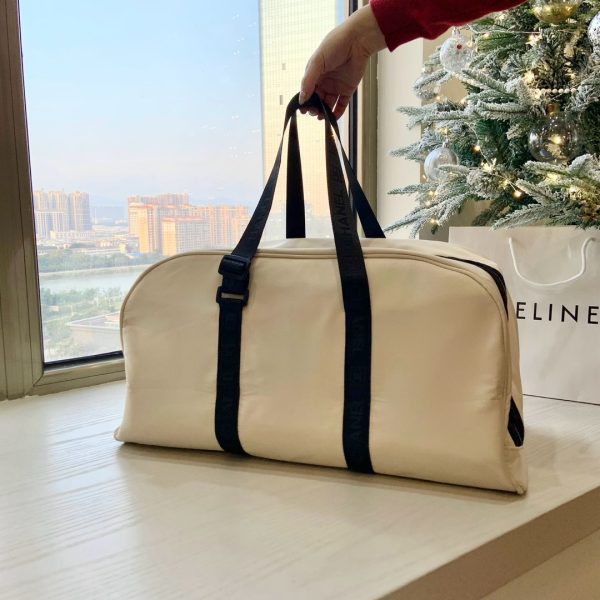 Novelty Duffel Weekender Travel Sports Duffle Bag Ivory NEW - Image 4
