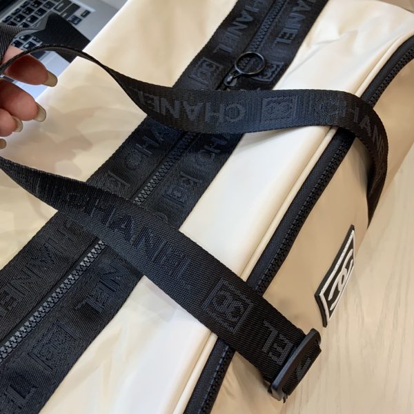 Novelty Duffel Weekender Travel Sports Duffle Bag Ivory NEW - Image 6
