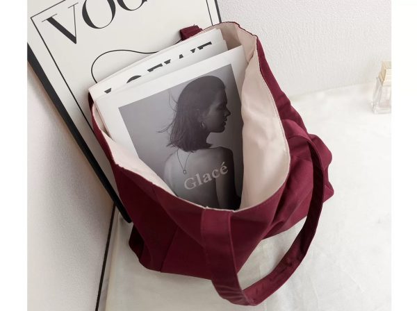 Large Capacity Canvas Bag - Image 3