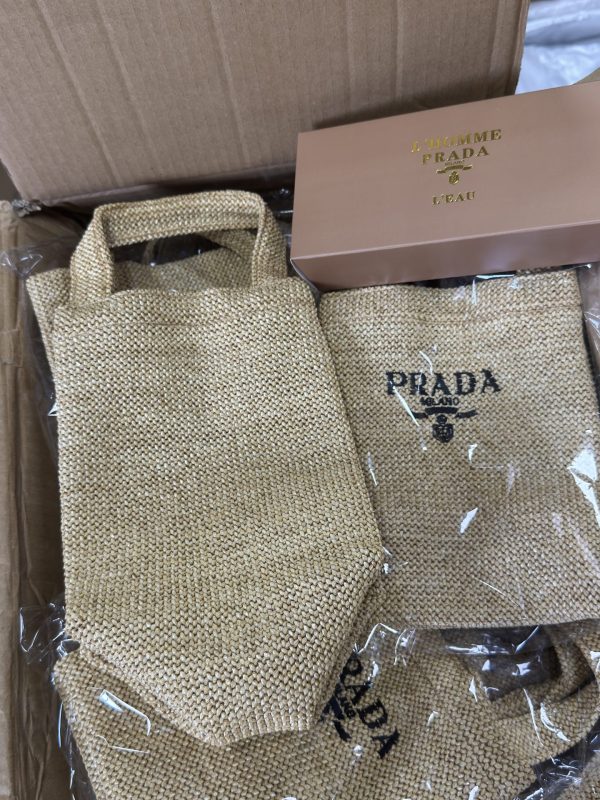 Mini Tote Bag lunch Bag Limited Rattan Beige - Image 9