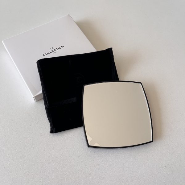 Chanel Double sided Mirror Novelty Gift black Dual Sided - Image 3