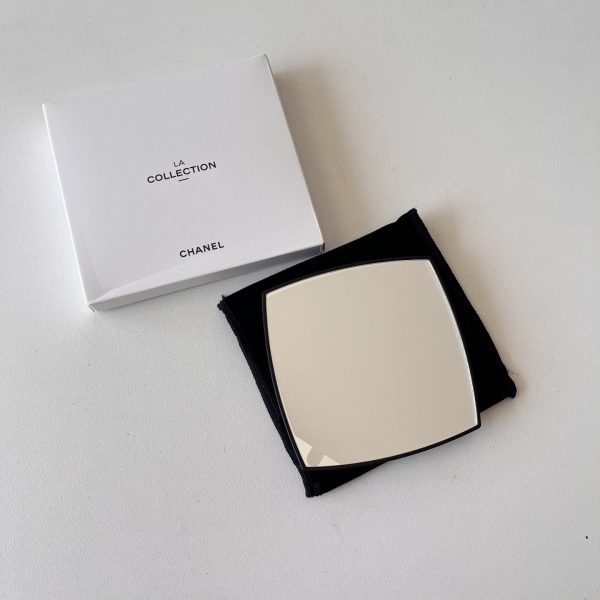 Chanel Double sided Mirror Novelty Gift black Dual Sided - Image 5