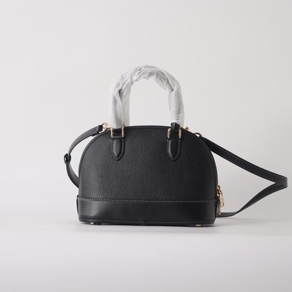 Sabrina Satchel Bag Color Block Shoulder Bag Black CAM56
