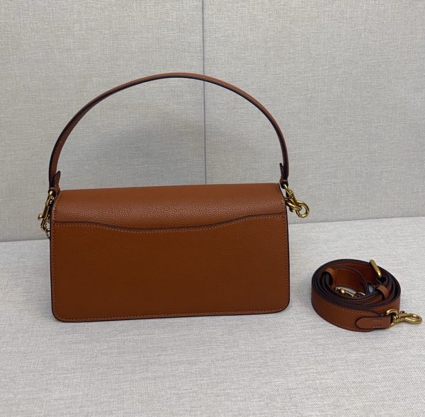 Tabby Shoulder Bag Crossbody Leather Brown 73995 - Image 6