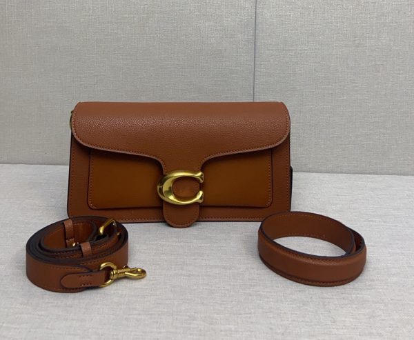 Tabby Shoulder Bag Crossbody Leather Brown 73995