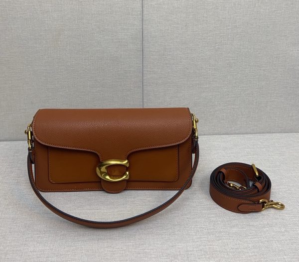 Tabby Shoulder Bag Crossbody Leather Brown 73995 - Image 10