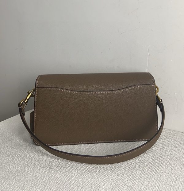 Tabby Shoulder Bag Crossbody Leather Brown 73995 - Image 3