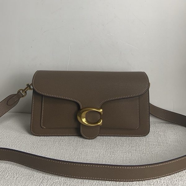 Tabby Shoulder Bag Crossbody Leather Brown 73995