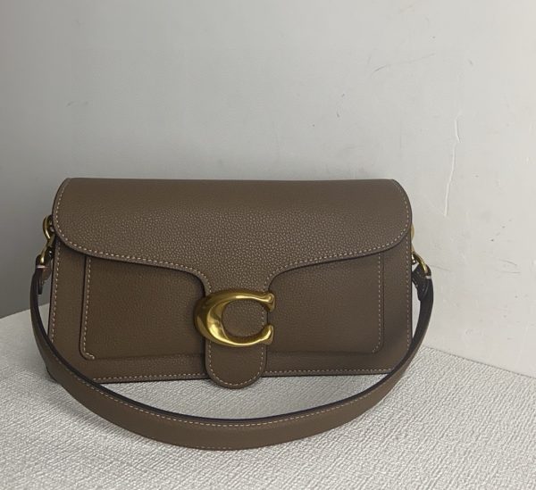 Tabby Shoulder Bag Crossbody Leather Brown 73995 - Image 8