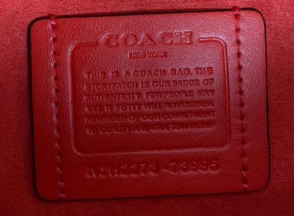 Tabby Shoulder Bag Crossbody Leather Red 73995 - Image 2