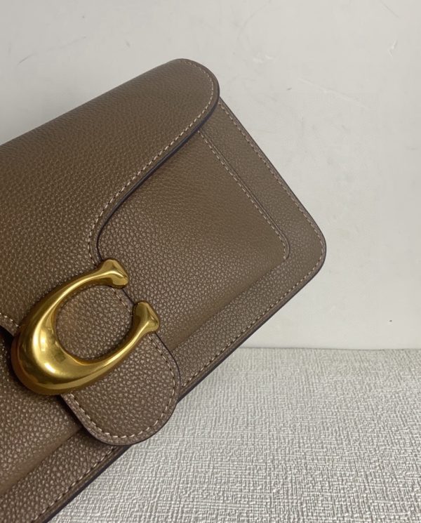 Tabby Shoulder Bag Crossbody Leather Brown 73995 - Image 10