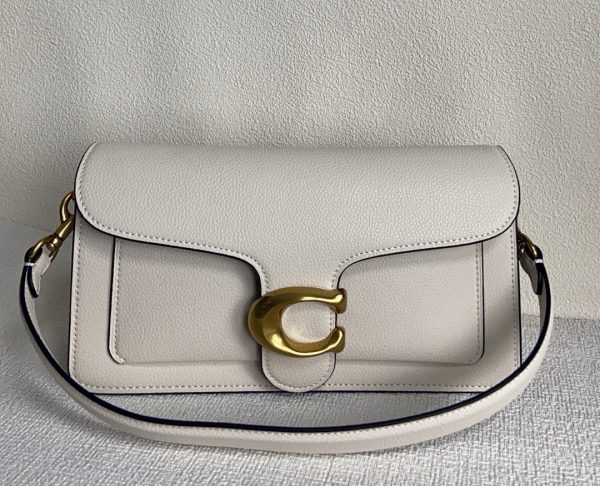 Tabby Shoulder Bag Crossbody Leather White 73995 - Image 10