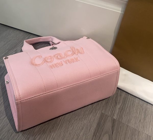 Cargo Tote Bag Shoulder Pink CBG46 - Image 4