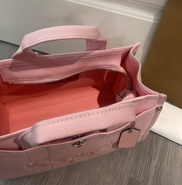 Cargo Tote Bag Shoulder Pink CBG46 - Image 5