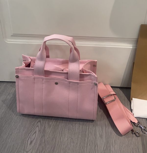 Cargo Tote Bag Shoulder Pink CBG46 - Image 6