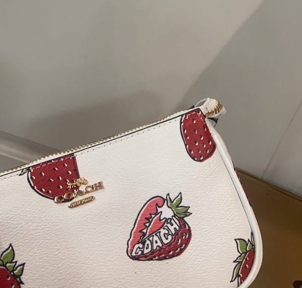 Nolita Mini Shoulder Bag With Strawberry Print CAL25 - Image 2