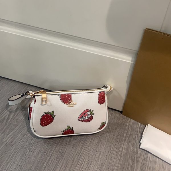 Nolita Mini Shoulder Bag With Strawberry Print CAL25