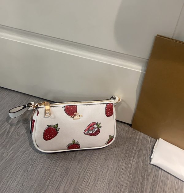 Nolita Mini Shoulder Bag With Strawberry Print CAL25