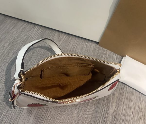Nolita Mini Shoulder Bag With Strawberry Print CAL25 - Image 7