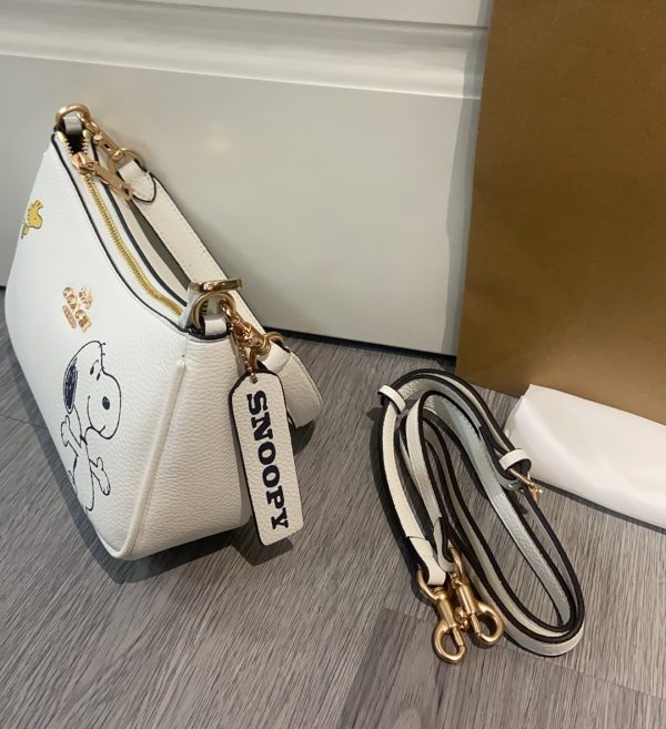 Peanuts Teri Shoulder Bag White CBJ76 - Image 2