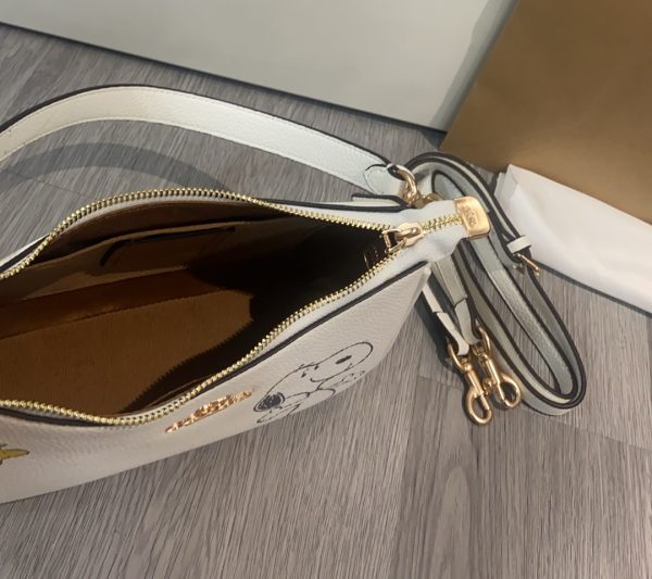 Peanuts Teri Shoulder Bag White CBJ76 - Image 3