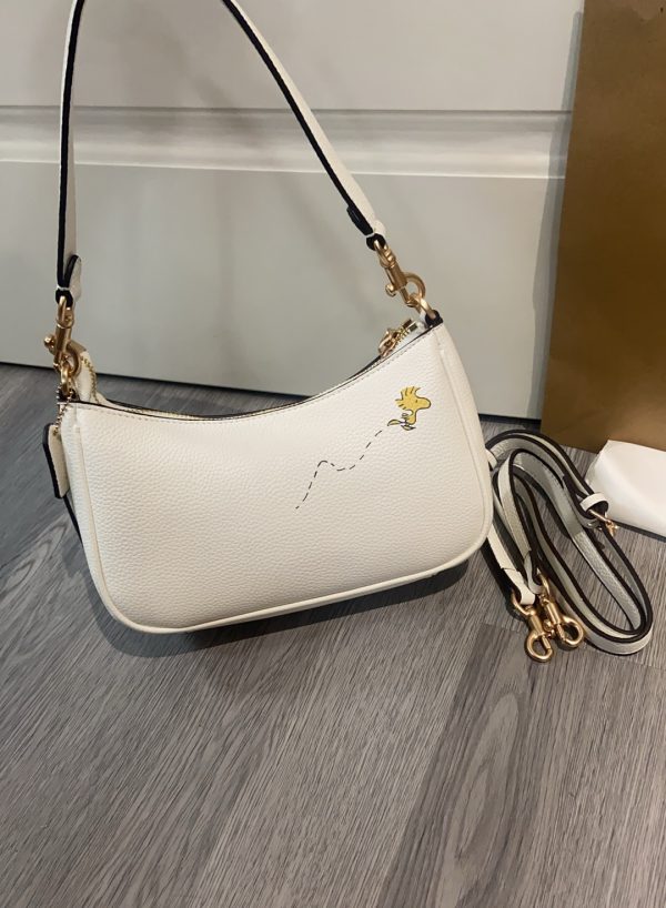Peanuts Teri Shoulder Bag White CBJ76 - Image 6