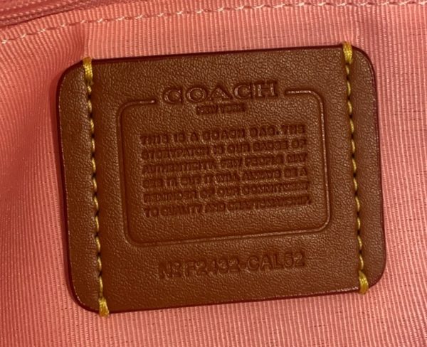 Teri Hobo Bag In Signature Canvas Pink CAL52 - Image 10