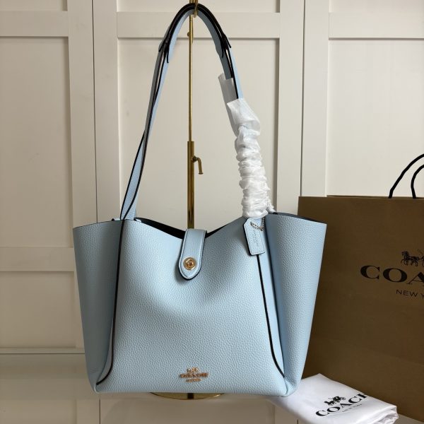 Hadley Turnlock Tote Bag Blue CAL17