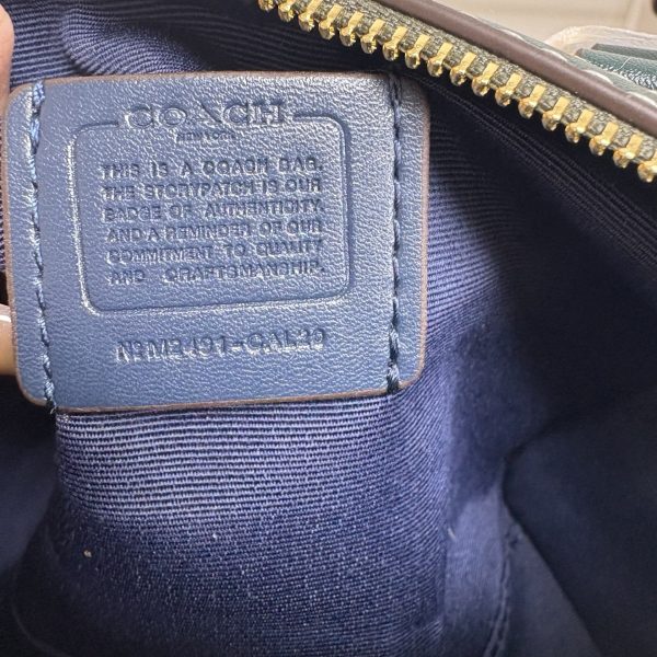 Mini Rowan 2way Crossbody Bag Signature Canvas Denim CAL20 - Image 8