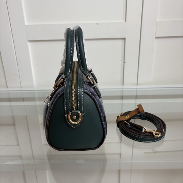 Mini Rowan 2way Crossbody Bag Signature Canvas Denim CAL20 - Image 9