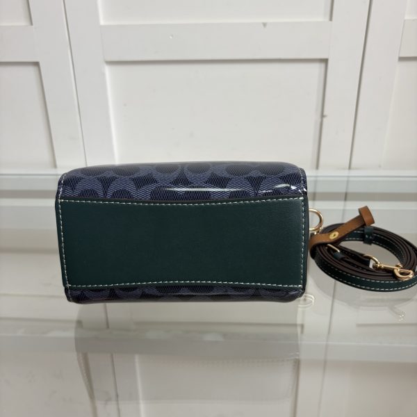 Mini Rowan 2way Crossbody Bag Signature Canvas Denim CAL20 - Image 10