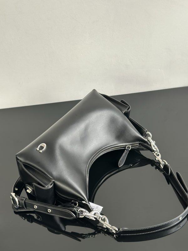 Pocket Juliet Bag 30 Shoulder Bag Black CAM20 - Image 3