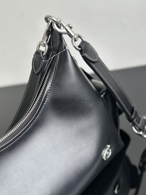 Pocket Juliet Bag 30 Shoulder Bag Black CAM20 - Image 8