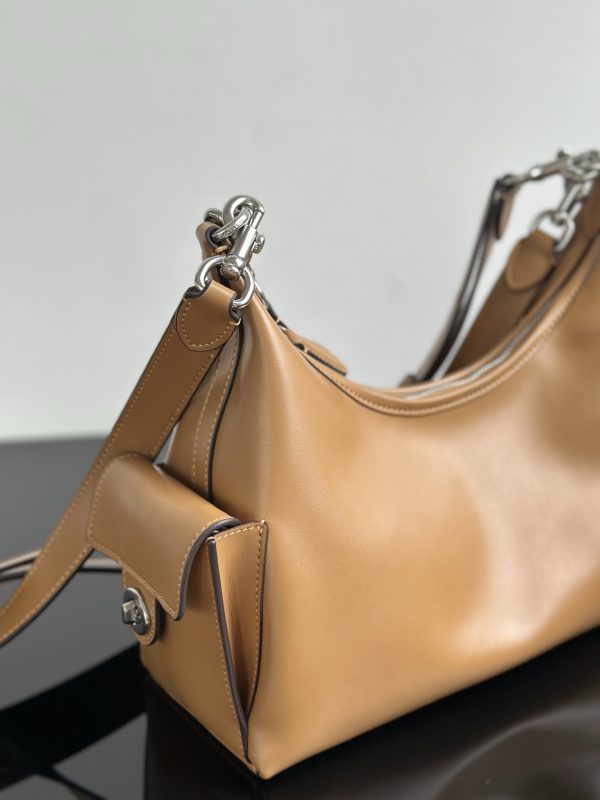 Pocket Juliet Bag Shoulder Bag Camel CAM20 - Image 5