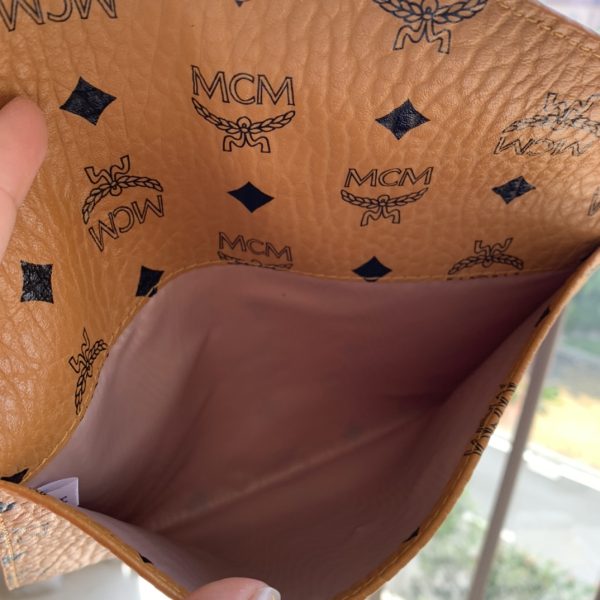 Envelope Pouch Clutch Cognac - Image 10