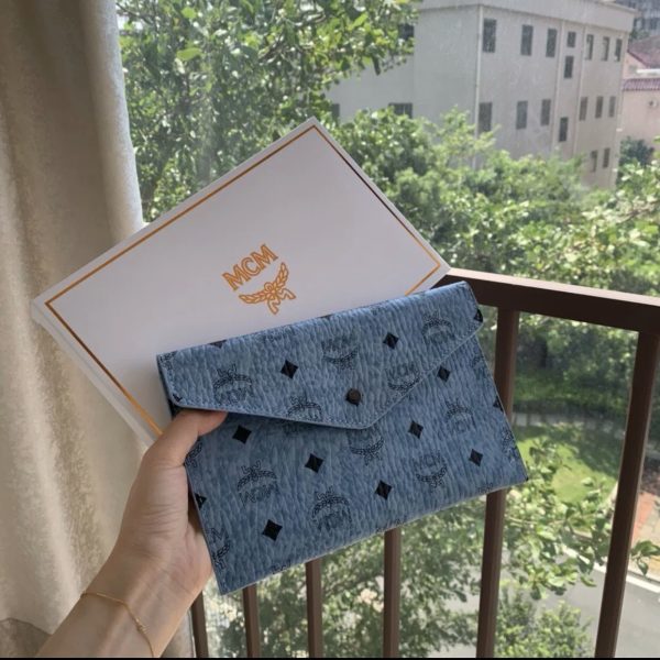 Envelope Pouch Clutch Cognac - Image 4