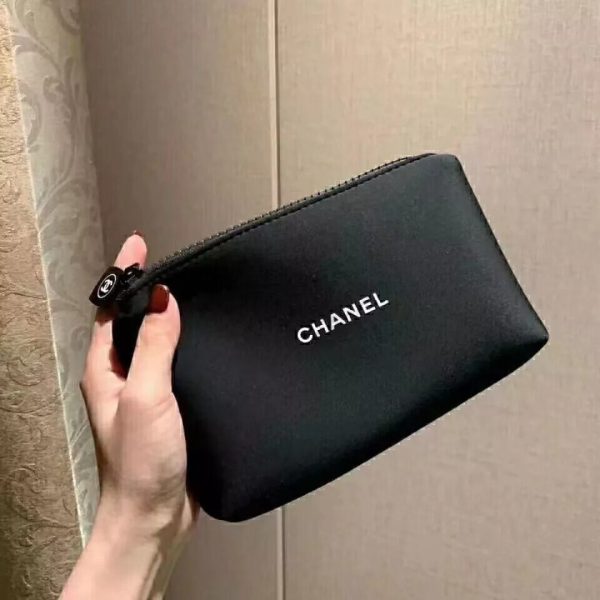 2025 BLACK With Box Cosmetic Makeup Pouch Bag Clutch