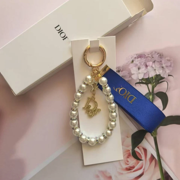 VIP Gift Blue Holiday Ribbon Key Ring Key Chain Bag Charm