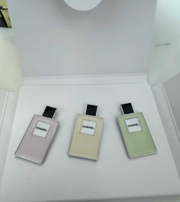 Perfume Bottle Brooch Pin 3Pcs - Image 3
