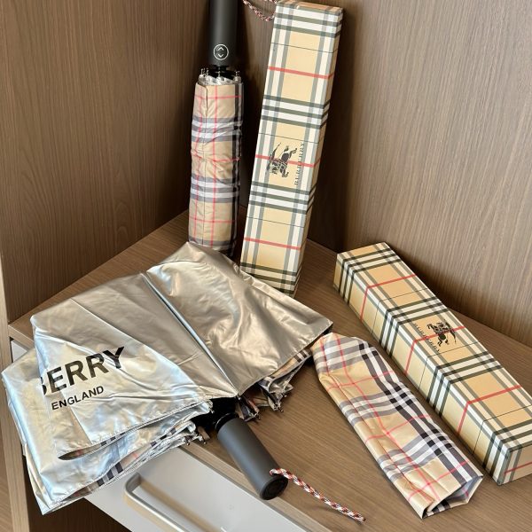 Vintage Folding Umbrella Nova Check