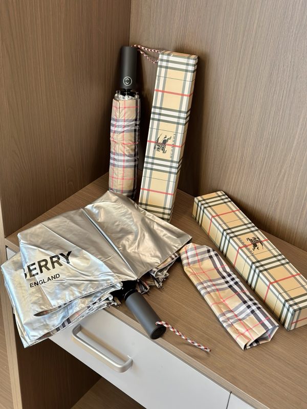 Vintage Folding Umbrella Nova Check