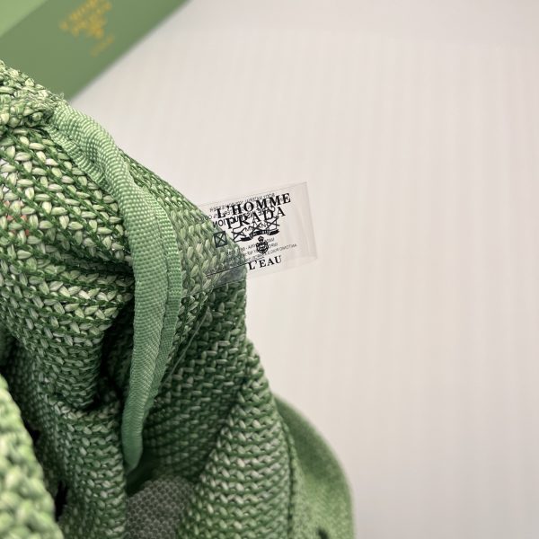 Mini Tote Bag lunch Bag Limited Rattan Green - Image 3