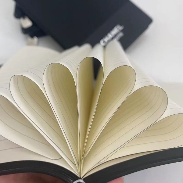 New Black Notebook With Logo Bookmark - Image 6
