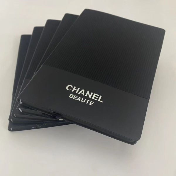New Black Notebook With Logo Bookmark - Image 7